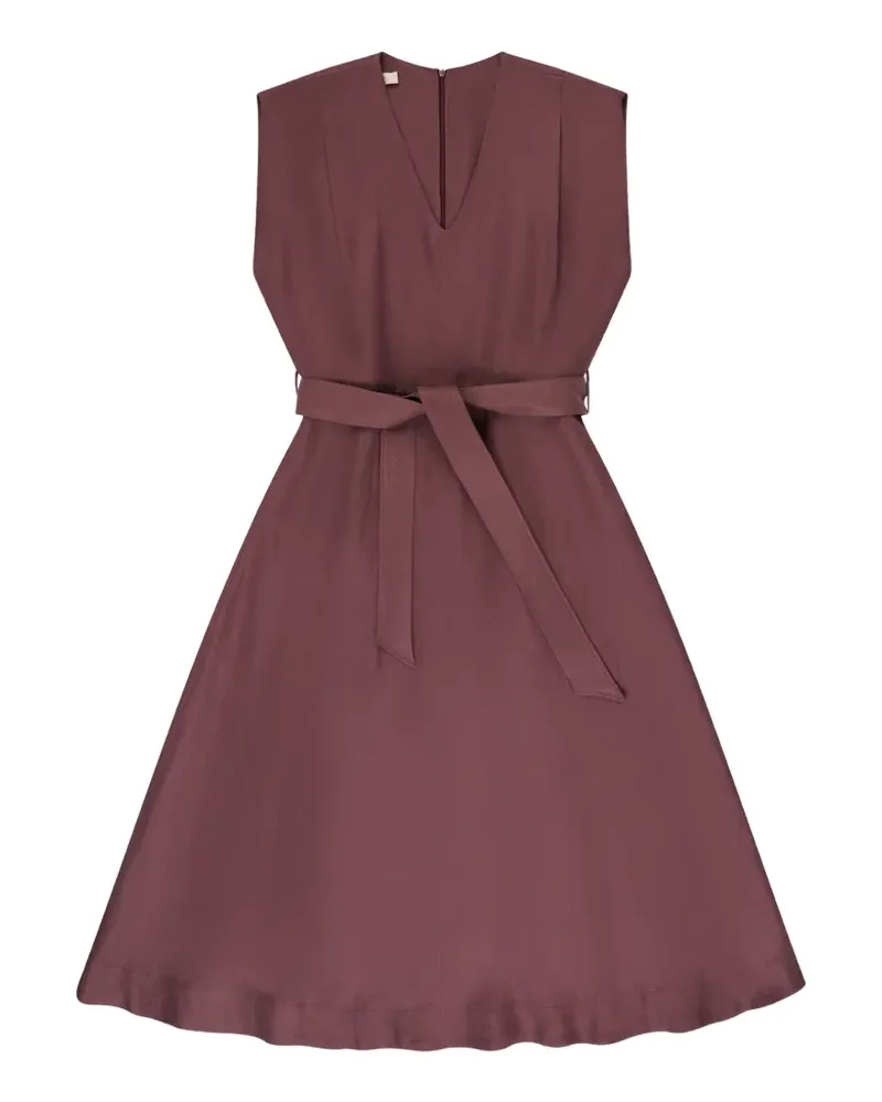 Glanshirt linen midi dress - Rosa Rosa