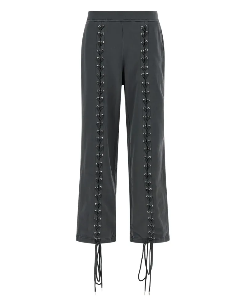 ROTATE Birger Christensen drawstring-embellished trousers - Grau Grau