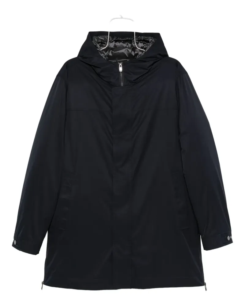 Corneliani hooded coat - Blau Blau