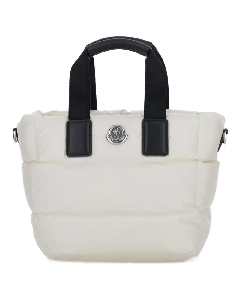Moncler Wattierte Caradoc Schultertasche mit Henkel - Nude Nude