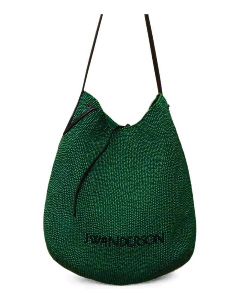 J.W.Anderson Kleine The Bulb Intrecciato-Schultertasche - Grün Grün