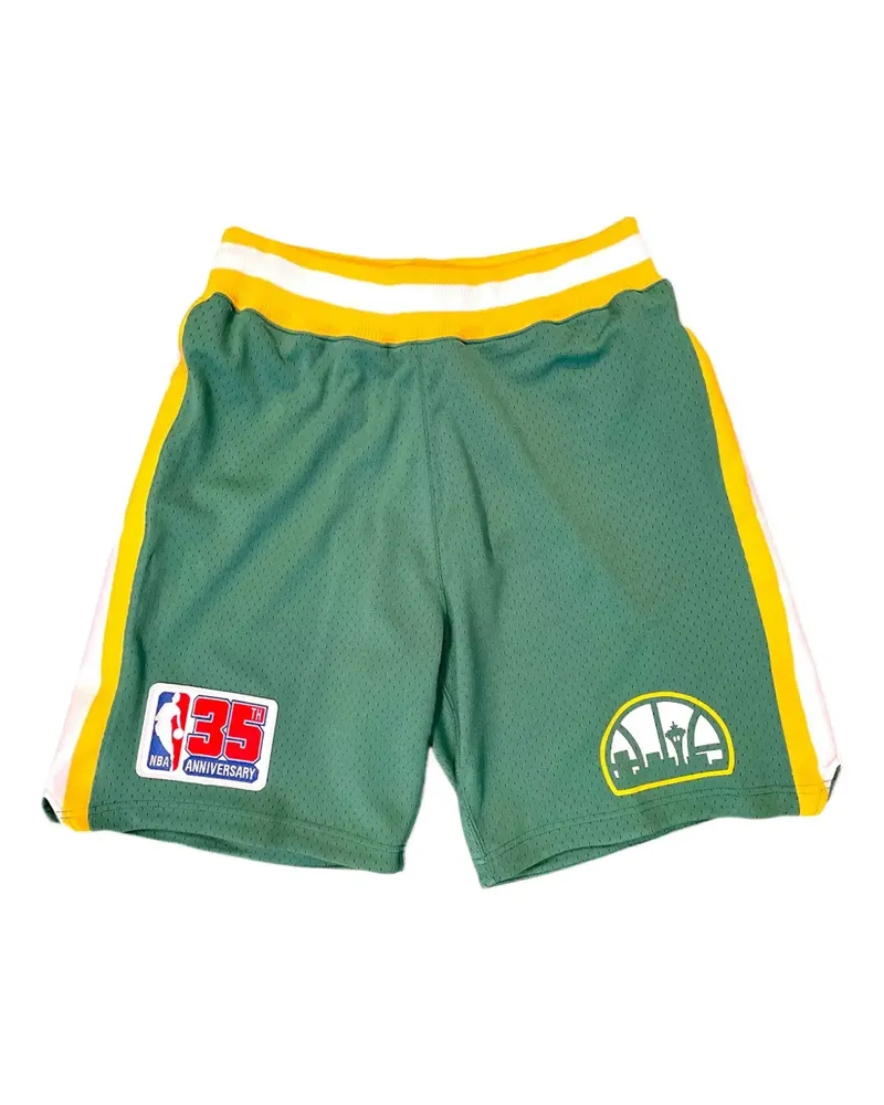 Mitchell & Ness Seattle SuperSonics Hardwood Classics 1980/81 Swingman Shorts - Grün Grün