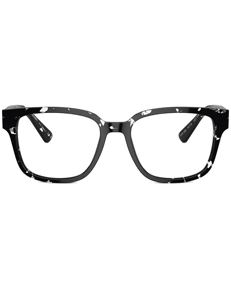 Prada Transparente PR A09V Havana Brille - Schwarz Schwarz