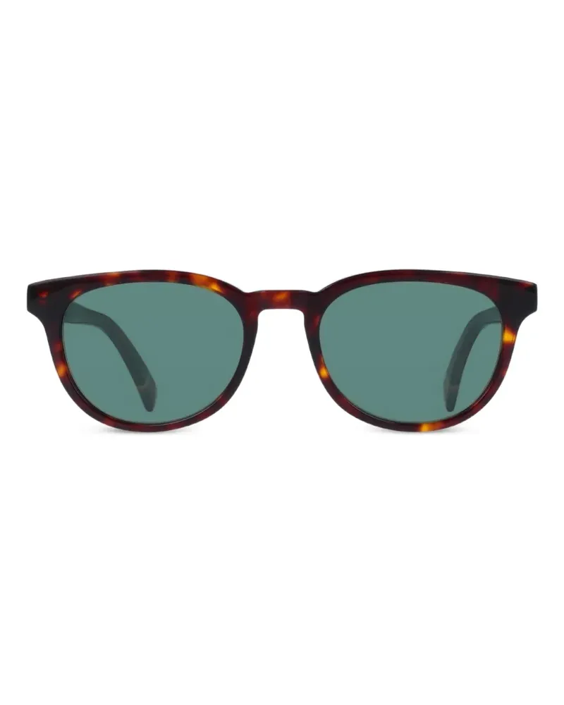 Paul Smith Sonnenbrille mit rundem Gestell - Braun Braun