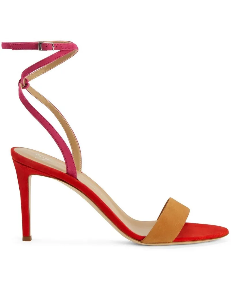 Giuseppe Zanotti Erwan Sandalen 85mm - Rot Rot