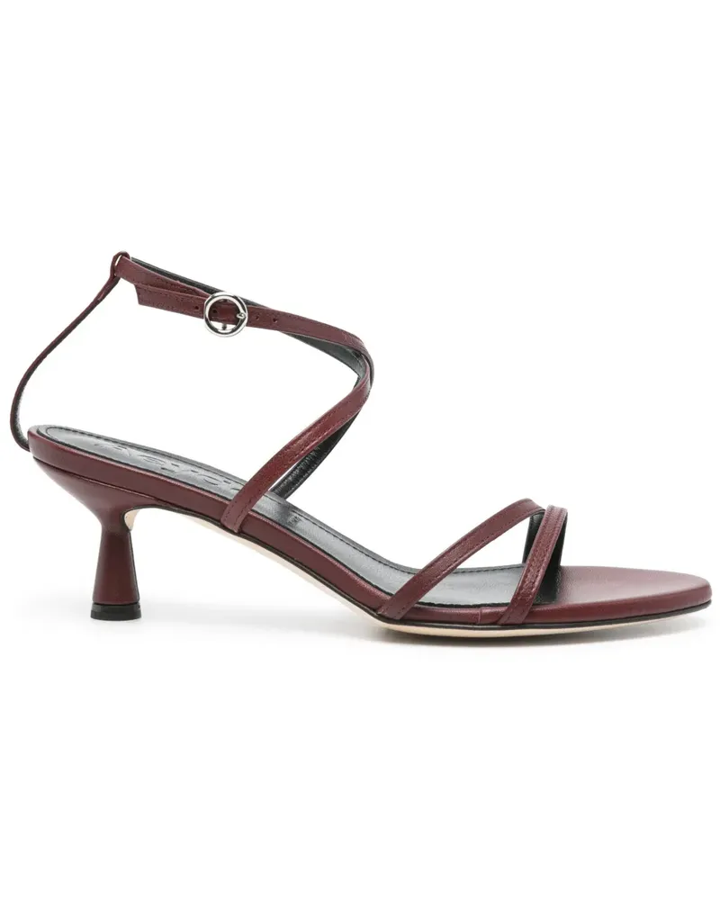 aeyde Sandalen mit Plateau - Rot Rot