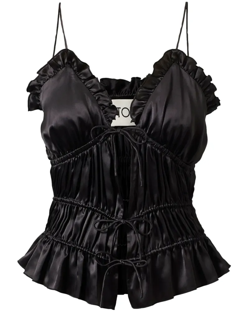 TOVE Keonie Bluse - Schwarz Schwarz