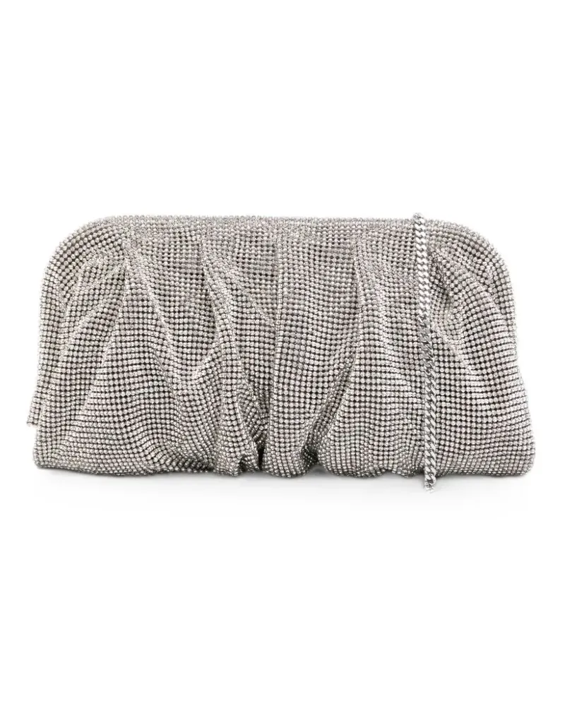 Benedetta Bruzziches Venus La Grande crystal-embellished clutch bag - Silber Silber