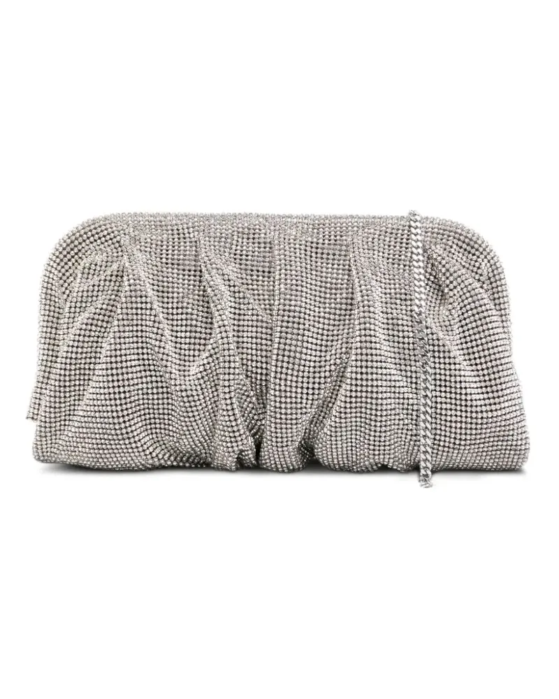 Benedetta Bruzziches Venus La Grande crystal-embellished clutch bag - Silber Silber