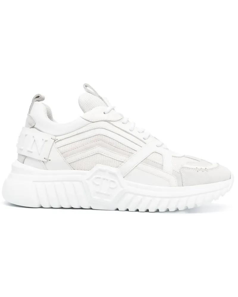 Philipp Plein Runner Sneakers - Weiß Weiß