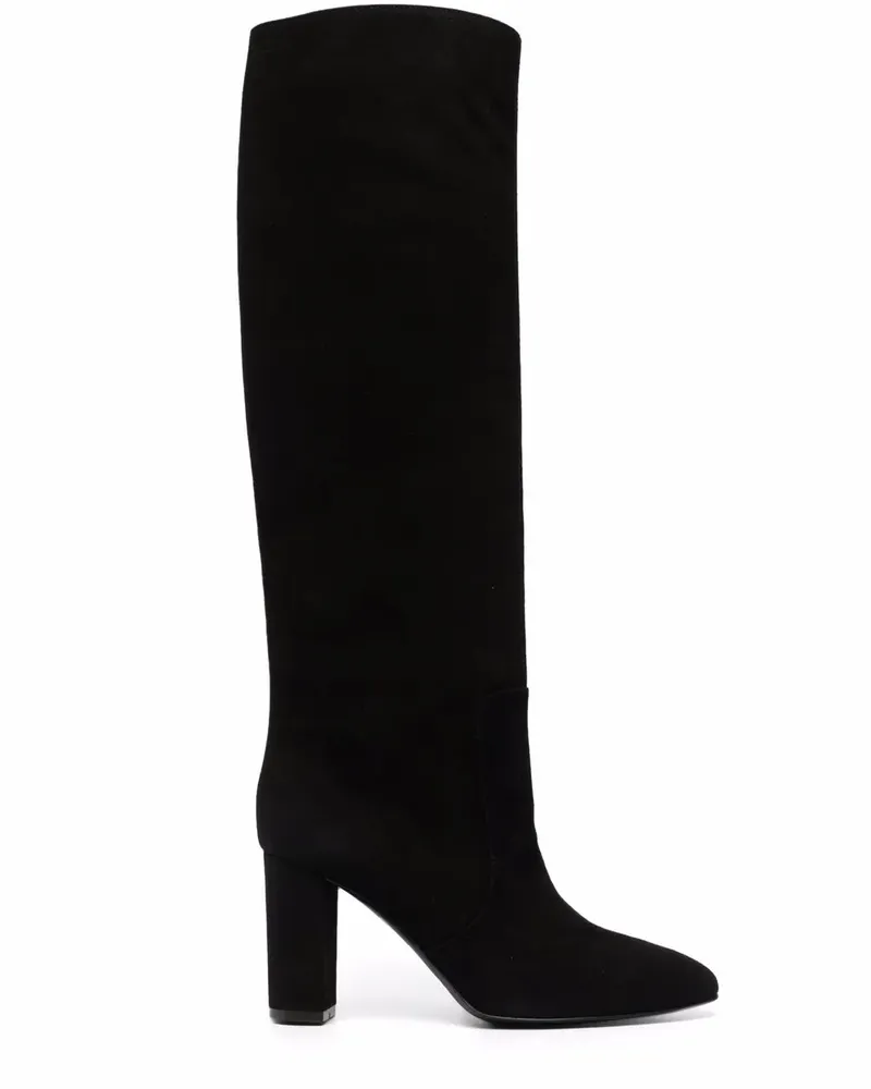 Via Roma 15 Kniehohe Stiefel - Schwarz Schwarz