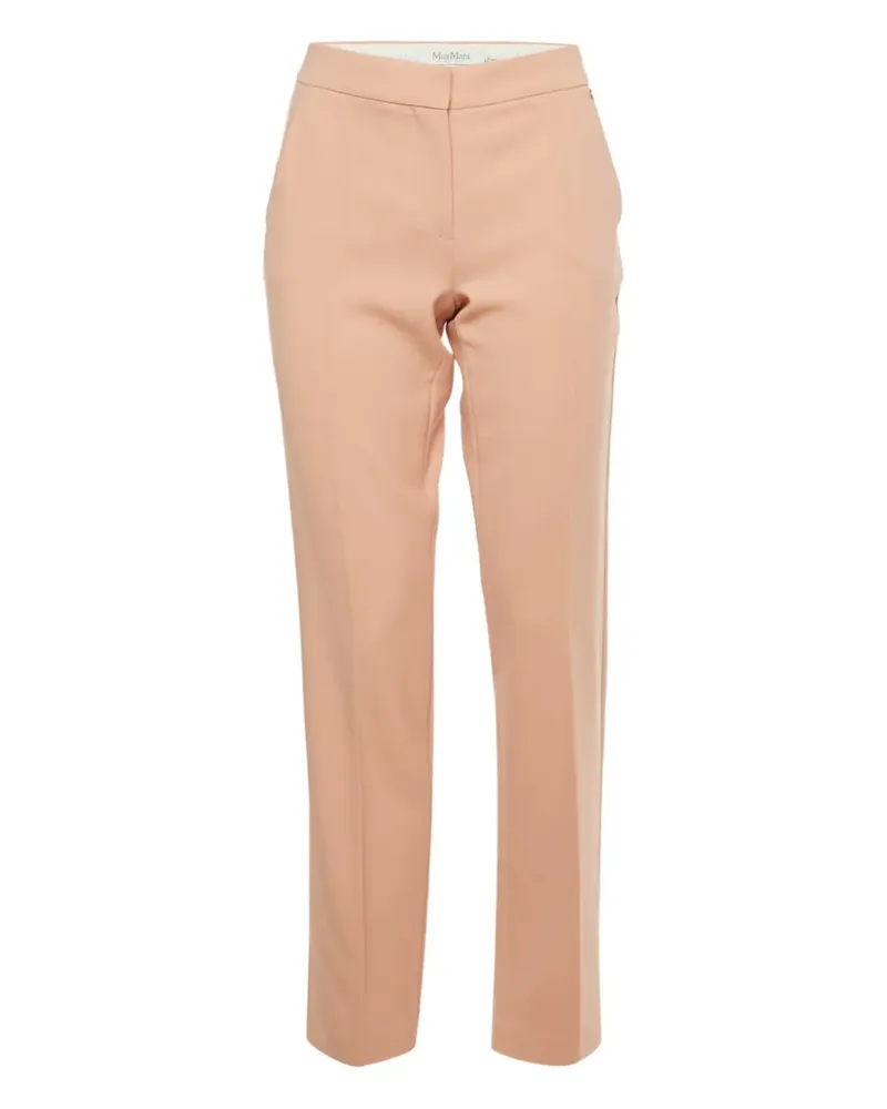 Max Mara tailored high-waist trousers - Rosa Rosa