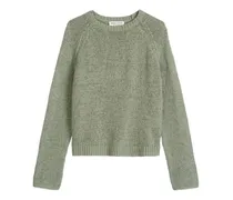 Oversized-Pullover - Grün