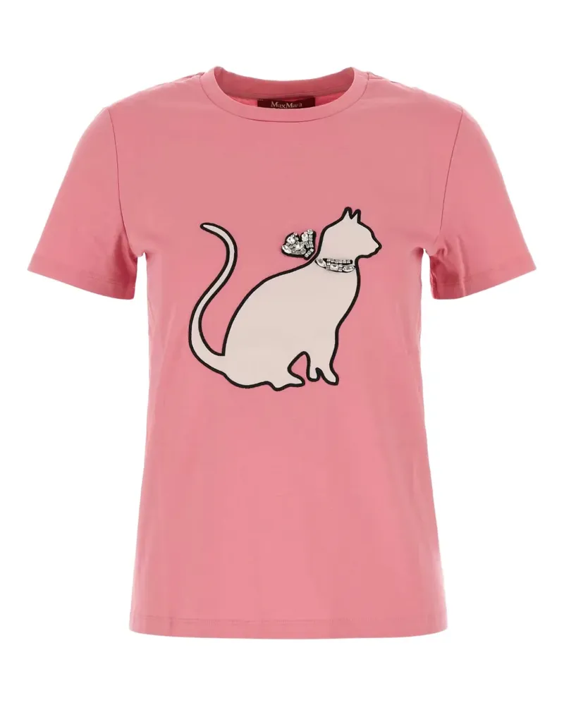 Max Mara Cervino T-Shirt - Rosa Rosa