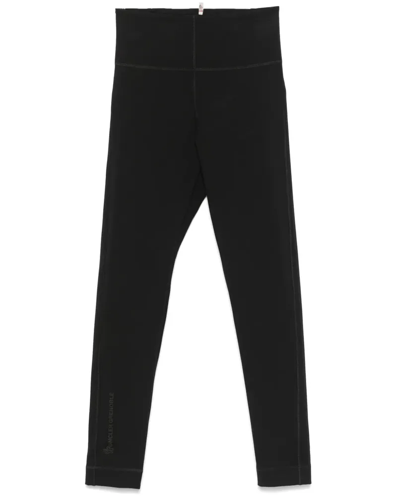 Moncler Leggings aus Tech-Jersey - Schwarz Schwarz