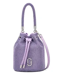 Marc Jacobs The Rhinestone Mini Bucket Tasche Violett