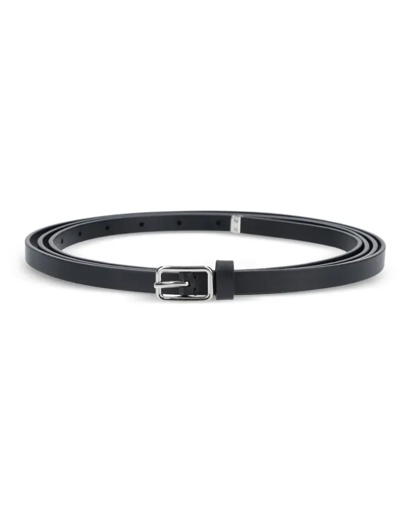Givenchy buckle-fastening leather belt - Schwarz Schwarz