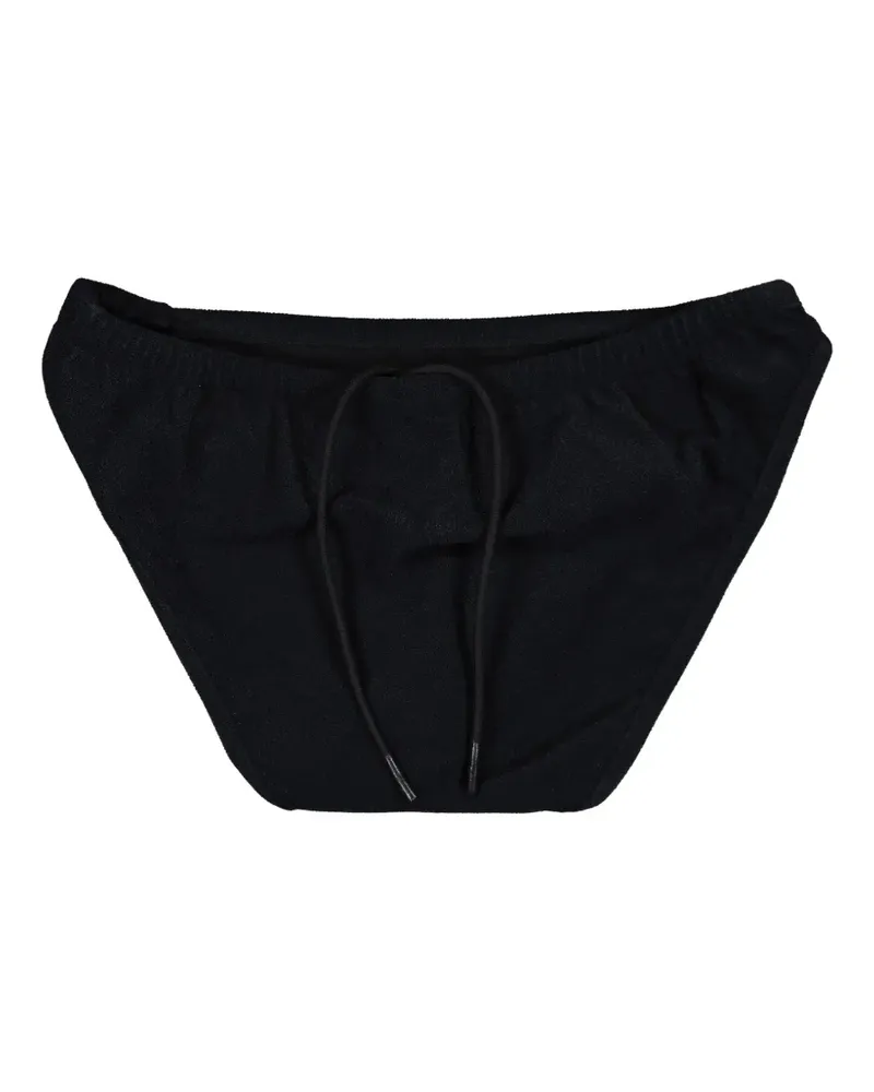 GmbH drawstring-waist swim briefs - Schwarz Schwarz