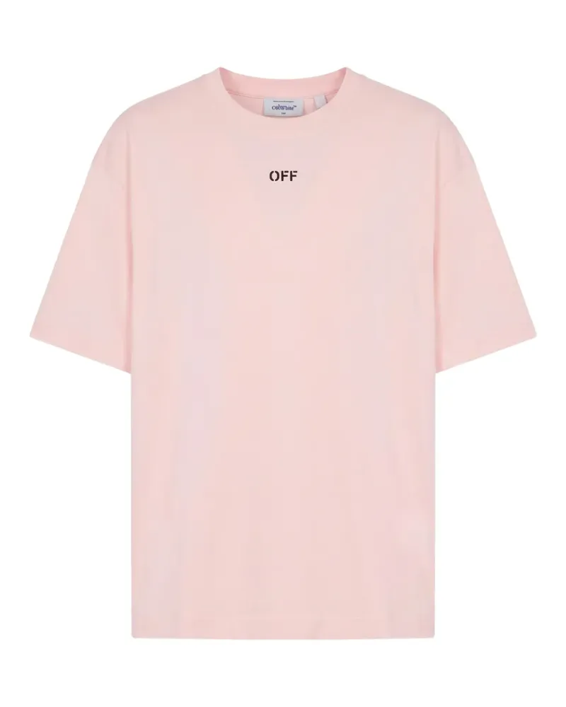 OFF-WHITE Arrows-print T-shirt - Rosa Rosa