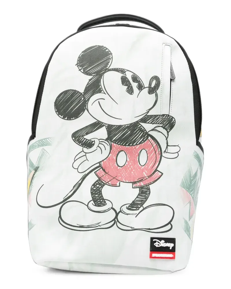 Sprayground x Disney Old School Mickey Sketch Rucksack - Grün Grün