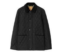 Gesteppte Jacke - Schwarz