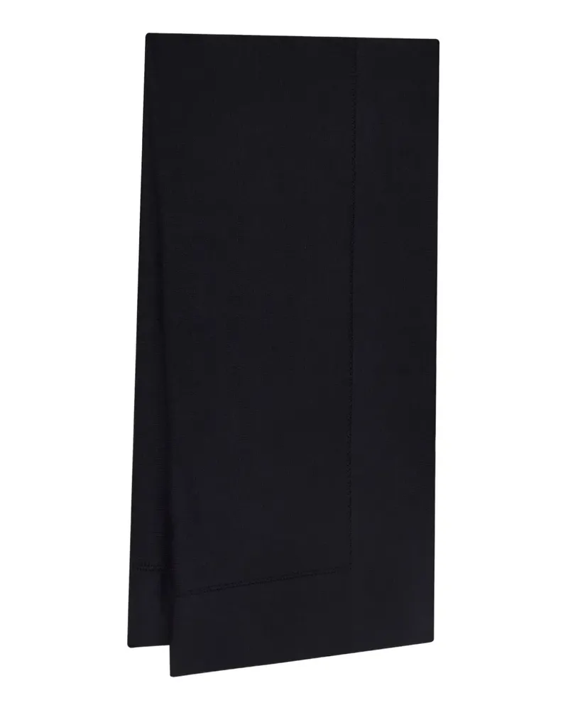 Oscar de la Renta Semi-transparenter Schal - Blau Blau