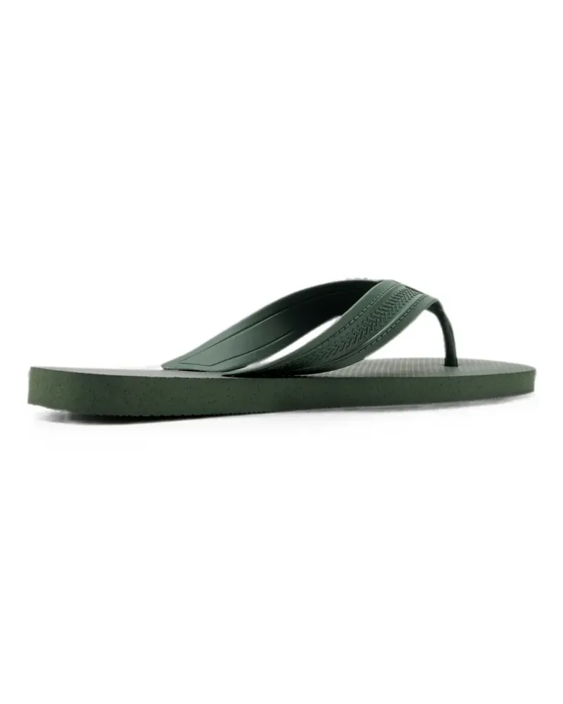 Havaianas Slim Square Sparkle logo-plaque flip-flops - Grün Grün
