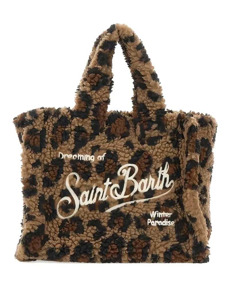 MC2 Saint Barth animal-print tote bag - Braun Braun