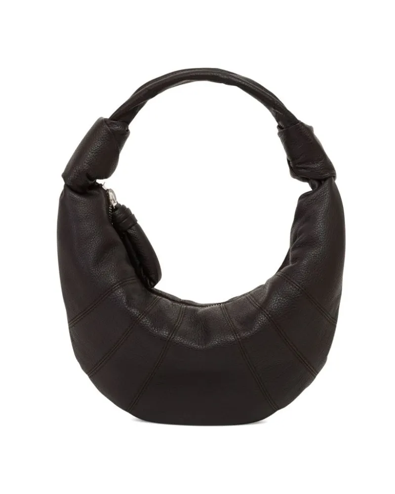 Christophe Lemaire Mini Fortune Croissant Handtasche - Braun Braun