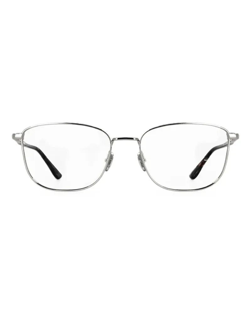 Lacoste Brille mit Logo-Gravur - Silber Silber