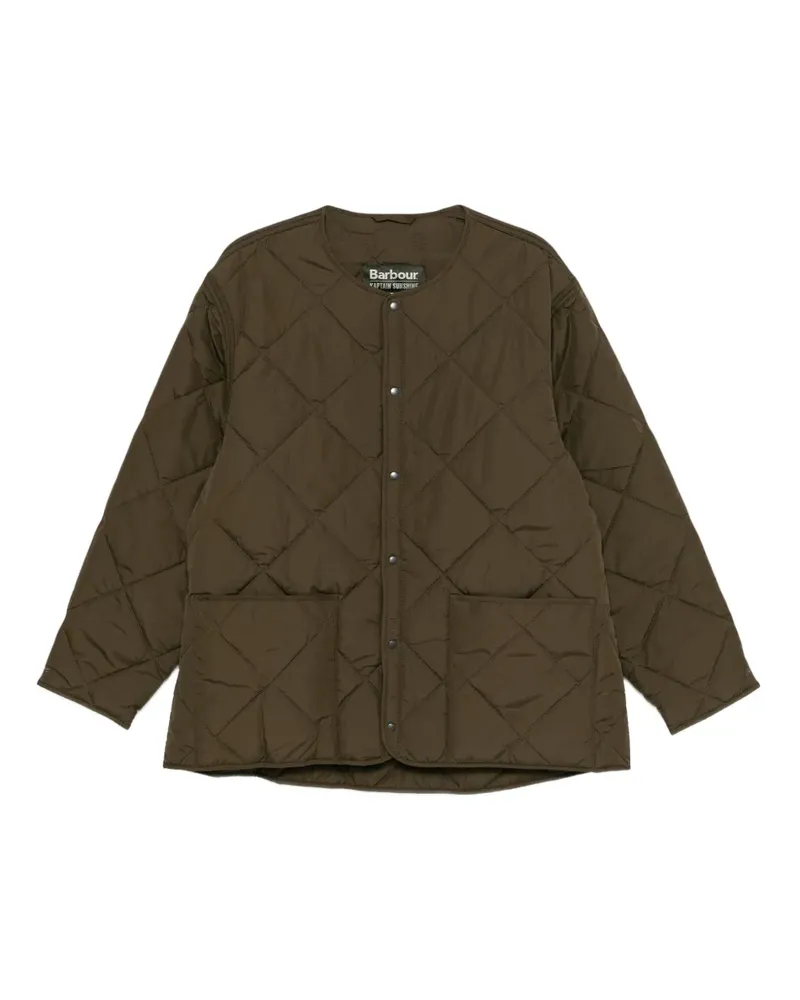 Kaptain Sunshine x Barbour Steppjacke - Grün Grün
