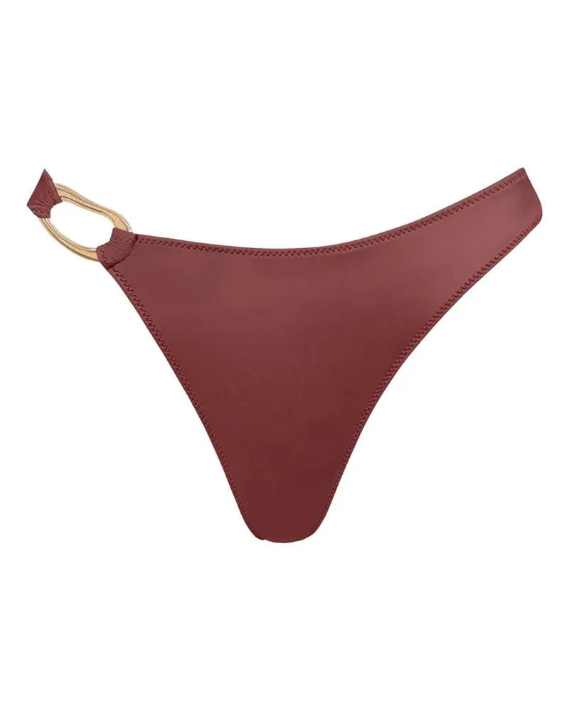TROPIC of C Bikinihöschen mit Ring - Braun Braun