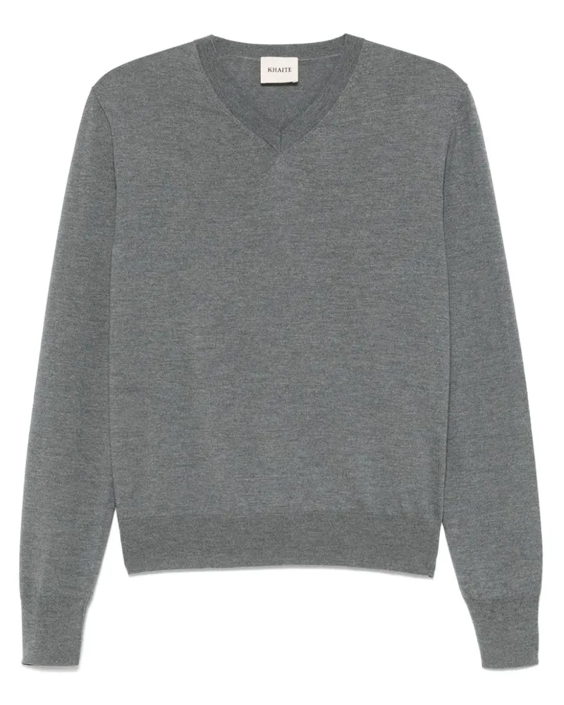 KHAITE Senta Pullover - Grau Grau