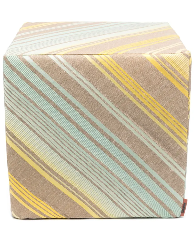 Missoni Home Saint Remy Hocker 40x40x40 - Gelb Gelb