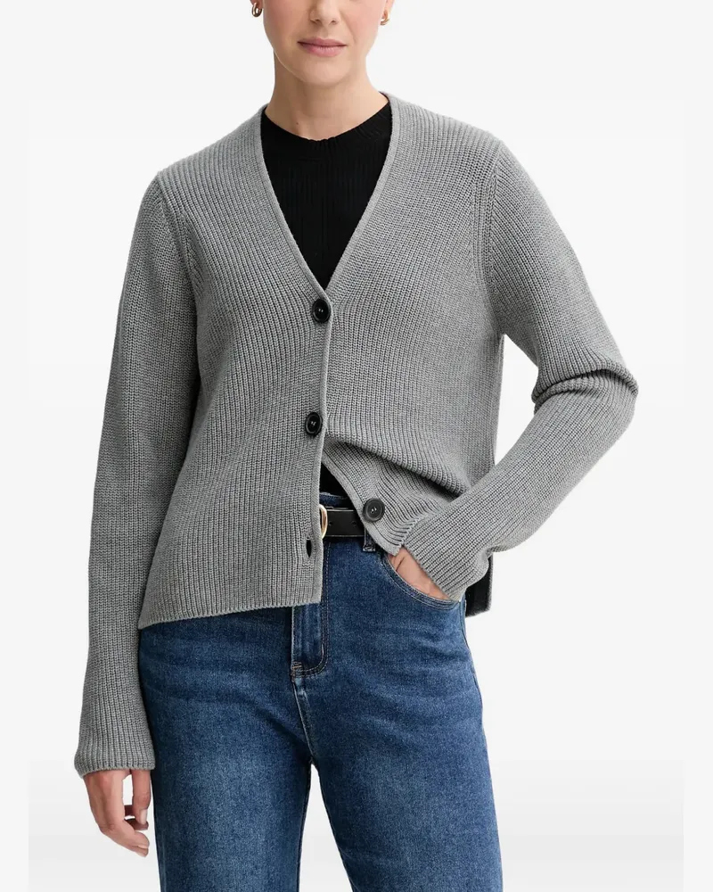 Marc O'Polo button-fastening cardigan - Grau Grau