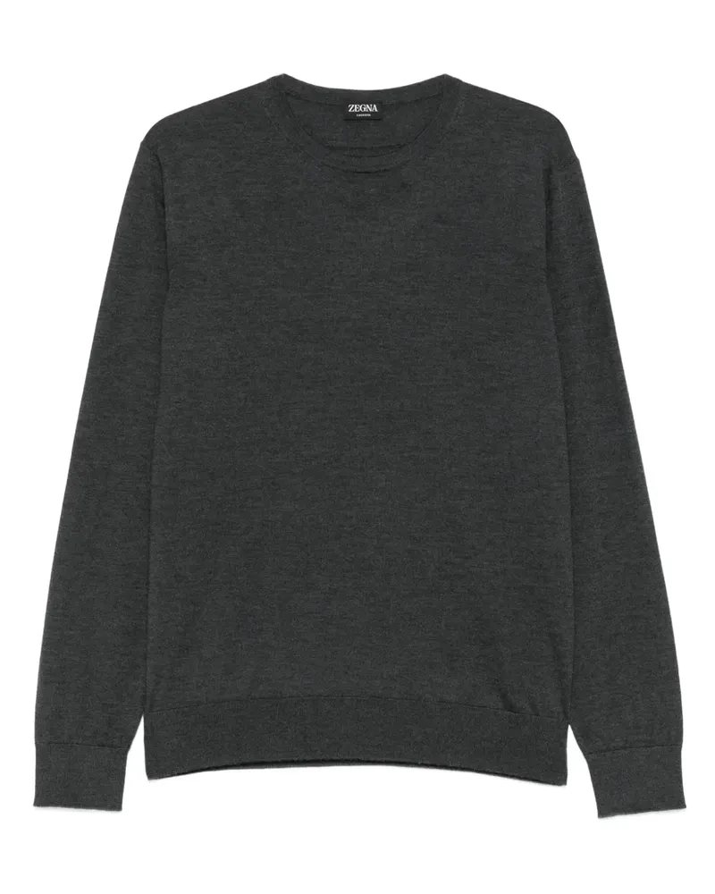 Ermenegildo Zegna Pullover mit Rundhalsausschnitt - Grau Grau