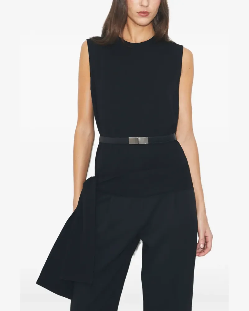 Tory Burch Top im Wickel-Design - Schwarz Schwarz