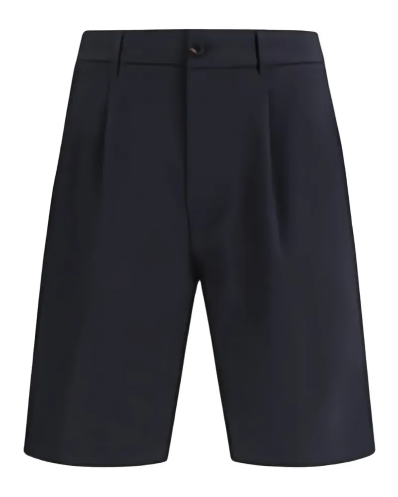 CRUNA Shorts mit Bundfalten - Blau Blau