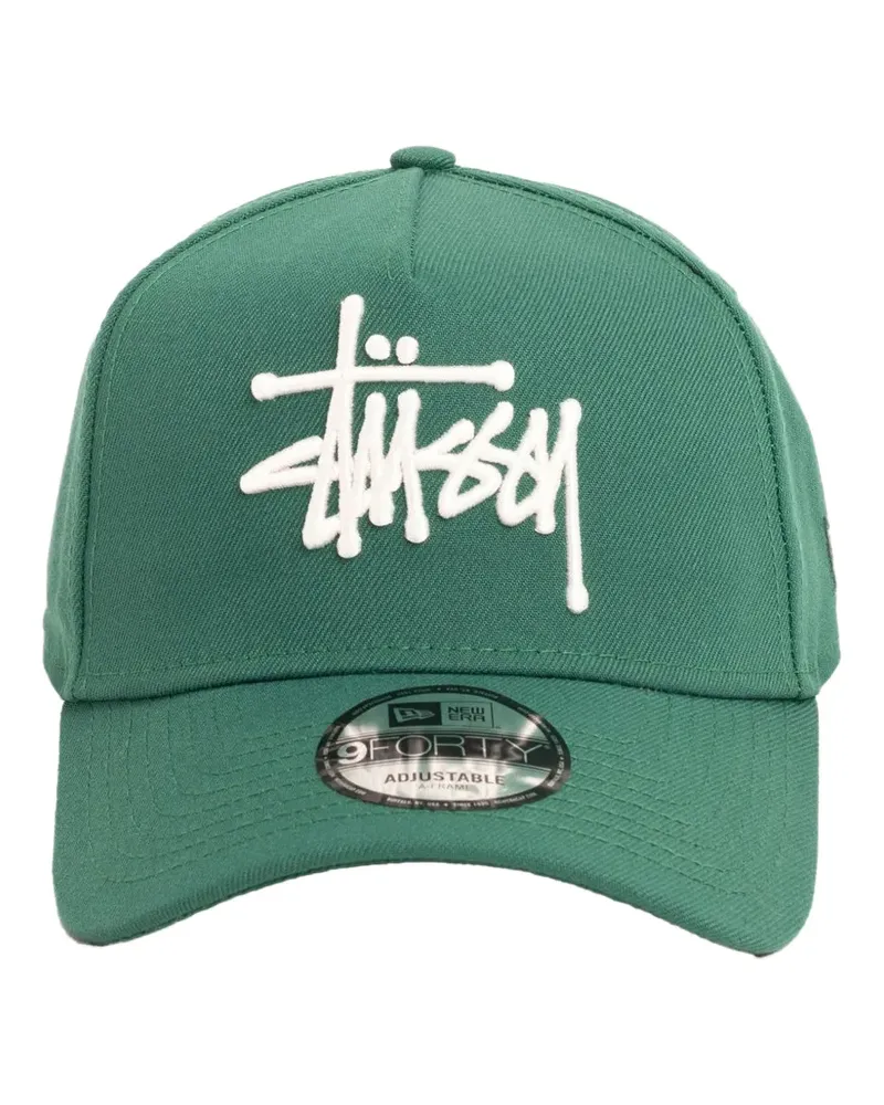 Stüssy x New Era 9FORTY Basic Strapback cap - Grün Grün