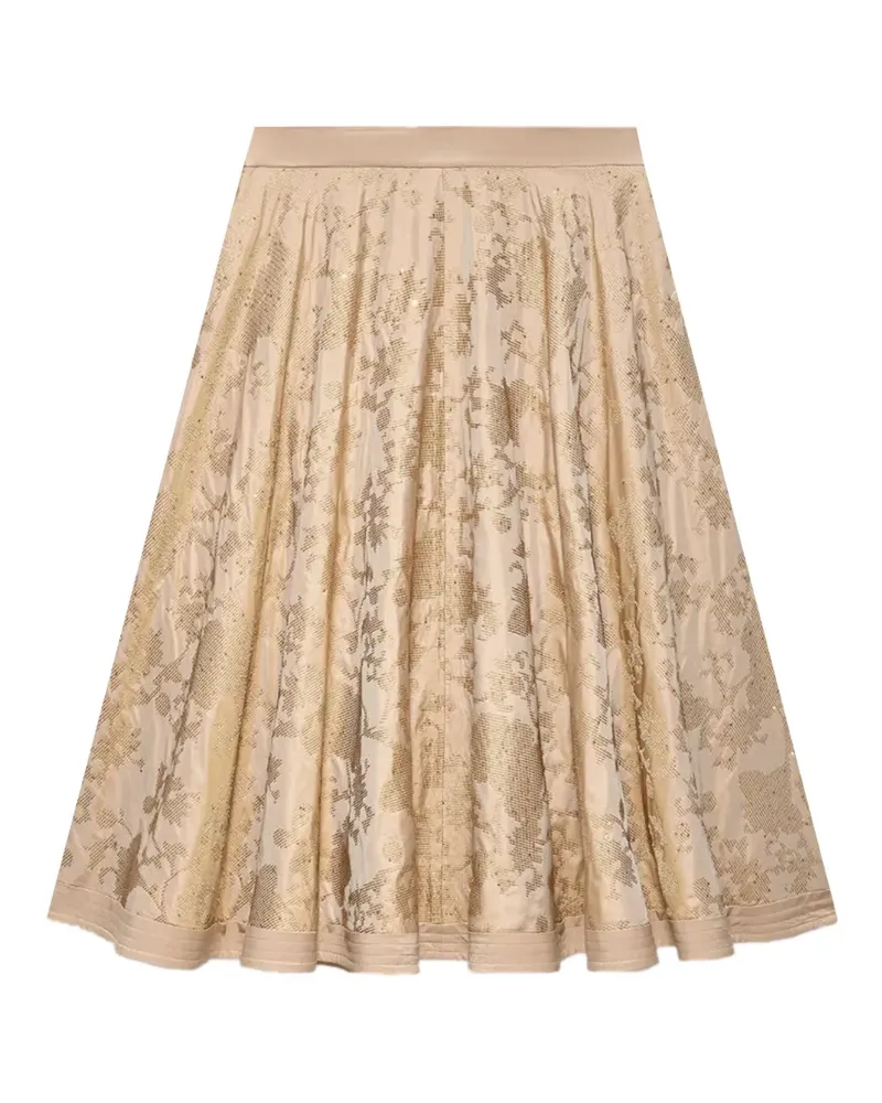 Shanghai Tang Rock mit Pailletten - Nude Nude