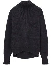 Christophe Lemaire Pullover mit Stehkragen Grau