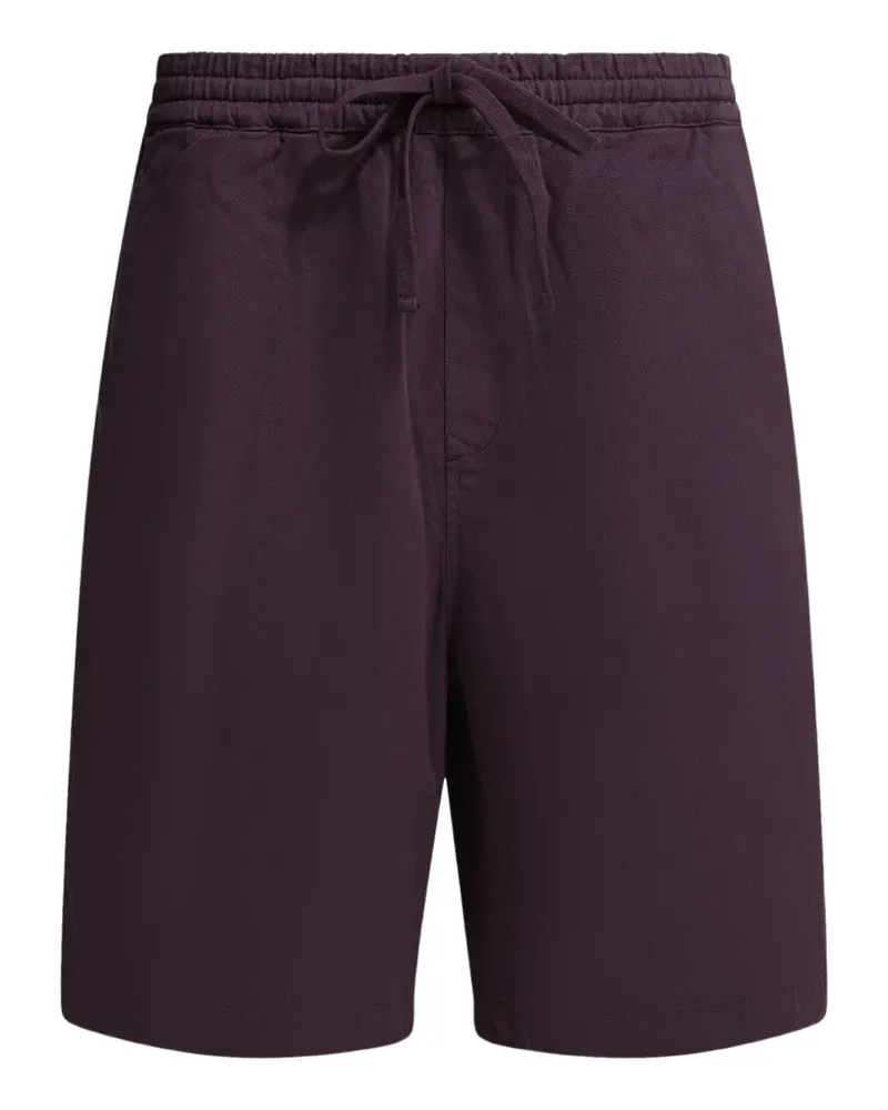 Carhartt WIP logo-patch drawstring shorts - Violett Violett