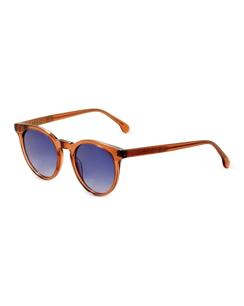 Paul Smith Archer Sonnenbrille mit rundem Gestell - Braun Braun