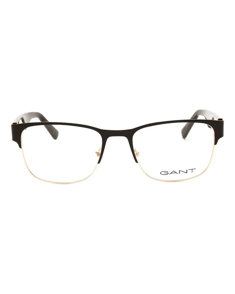 Gant rectangle-frame glasses - Braun Braun