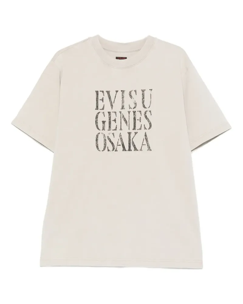 Evisu Osaka T-Shirt - Grau Grau