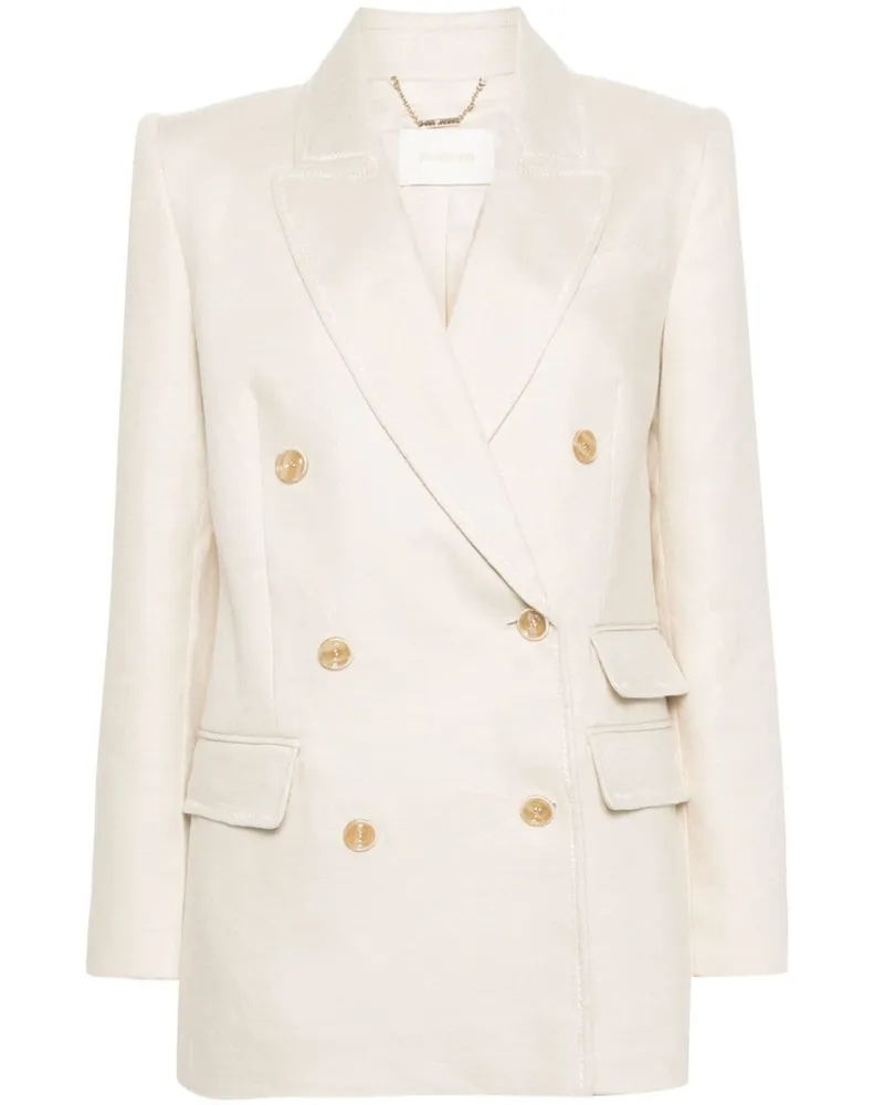 Zimmermann Matchmaker Blazer - Nude Nude