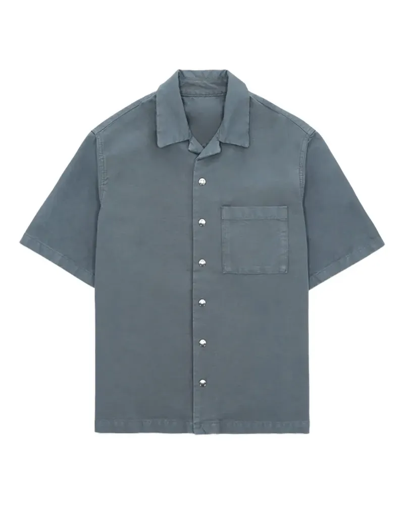 Fortela bowling short-sleeve shirt - Blau Blau