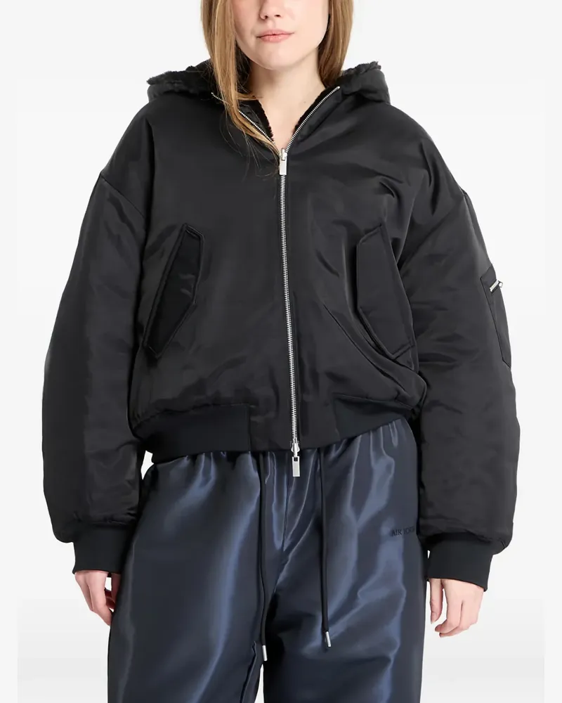 Jordan Renegade Flight hooded jacket - Schwarz Schwarz