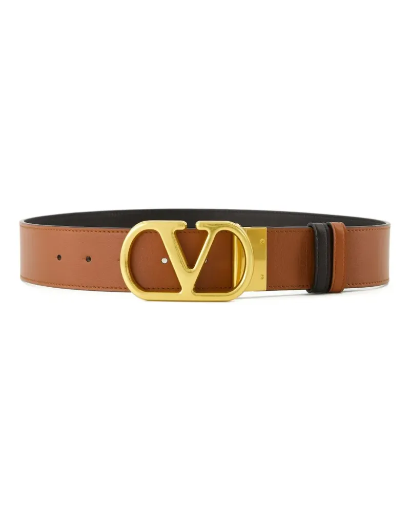 Valentino Garavani Wendbarer VLogo Gürtel - Braun Braun
