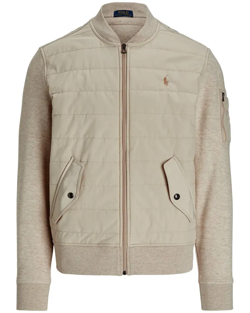 Ralph Lauren Bomberjacke im Hybrid-Design - Nude Nude